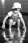 giocando sull'acqua
