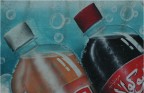 Murale sulla fabbrica della bevanda