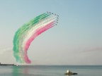 Stupenda esibizione delle Frecce Tricolori nel 2005