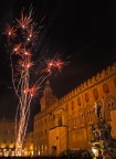 Fuochi artificiali per la festa del patrono.