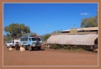 Una stazione di servizio lungo la Gibb River Road, il primo segno di 'civilizzazione' dopo 300 km di sterrato.
Impossibile non fermarsi per fare una foto...