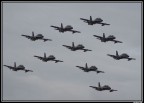 Frecce Tricolori in volo