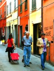 una caratteristica via della Val Bisagno appena dietro la stazione Brignole, famosa per i suoi antiquari, rigattieri e osterie...