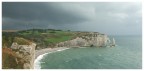 Le falesie di Etretat, in Normandia, Francia
