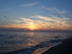 Tramonto sul mare