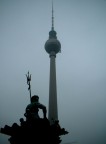 berlino, antenna della televisione