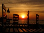 tramonto al porto