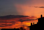 Non ho avuto tempo di trovare una posizione migliore, ma il tramonto era fantastico.