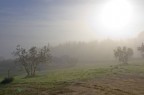 Foto scattata al mattino a Todi in Umbria