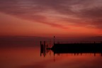 tramonto bellissimo sul lago trasimeno....