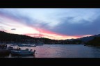 Foto scattata di corsa pochi minuti dopo il tramonto...purtroppo non ho fatto in tempo a mettere a fuoco le onde :) ...