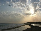 alla foce di un fiume in Sicilia