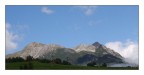 Sempre le montagne attorno a Savognin. Sembrano le classiche montagne che si trovano sulle cartolina svizzera :P