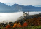 Santa Casa tra la nebbia