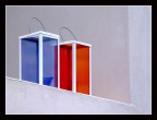 Lampade sul balcone