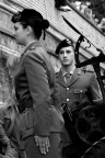 Gianicolo - Roma... La bocca metallica del cannone si affaccia per un altro giorno alla citt secondo un rito condotto impeccabilmente...