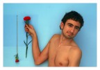autoritratto - il fiore rosso