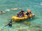 Nello Stretto di Messina, al rientro dalla lezione