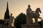 scalinata del campidoglio i dioscuri