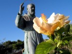 un santo immerso nel.....blu