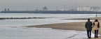 Sul bagnasciuga d'inverno
