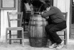 Foto non preparata.... Classica situazione all'uscita di una tipica osteria di Venezia...