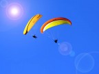 couple parapendise
