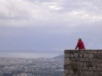 Mio padre che osserva Spalato dall'alto...