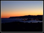 tramonto sul mare