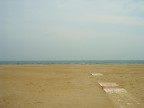 La spiaggia di Rimini a Pasqua 2003, sempre con la Samsung Digimax 201