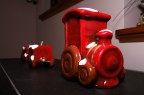 Trenino di candele