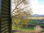 Camera con vista sulle colline nei pressi di Gubbio...