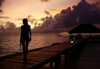 Maldives dusk