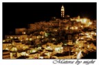 MATERA by night MATERA by night