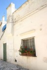 I sassi nel centro storico di matera in basilicata.