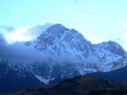 Gran Sasso all'imbrunire