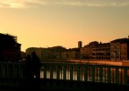 Foto di Pisa fatta dal ponte di Corso Italia... Veramente una citt bellissima pisa...