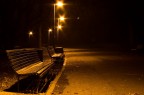 panchine nel parco