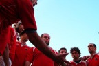 Il rugby  uno sport che evoca forza spero che questa imamgine un po' lo comunichi
