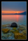 Black Stone Sunset