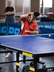 Foto presa ad un torneo di ping pong un paio di settimane fa, quella che mi piace di pi della serie, per vari motivi: il dinamismo della posa, la posizione delle braccia contrapposte, lo sguardo, la pallina,  tutto al posto giusto; la figura sullo sfondo mi pare dia anche un certo equilibrio.

5d+135 f/2 L, 1600 ISO, f/2.5, 1/800, mano libera, no flash