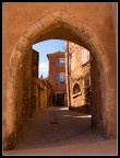 Case dipinte di ocra a Roussillon in Provenza - Panasonic Lumix FZ30