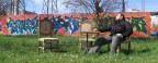 Passeggiata in un parco in zona Lorenteggio.....un piccolo angolo rilassante........