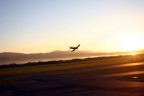 Aereo al Tramonto