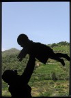 giocando in controluce