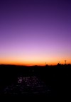 Violet sunset