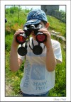 Ritratto con binocolo (quando  mia moglie a scattare... )