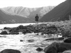 in riva al lago