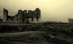 Resti di una casa reale di caccia nella conca di Dondena in alta valle di Champorcher
