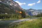 Elicottero As350 dei Vigili del Fuoco di Trento